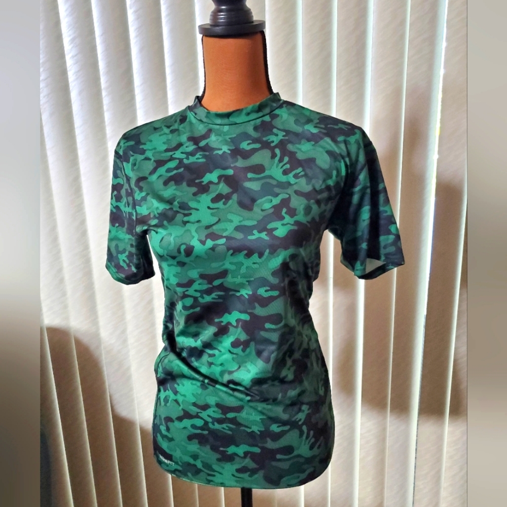 Nike Dri Fit Camouflage Top